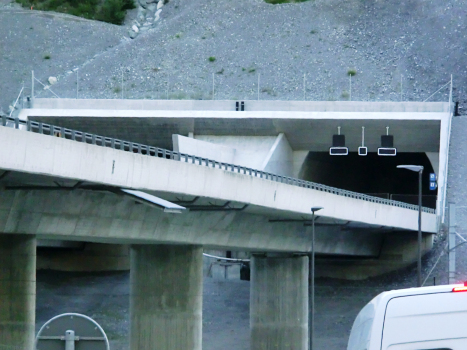 Visp Tunnel eastern portals