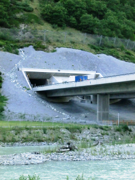 Visp Tunnel eastern portals