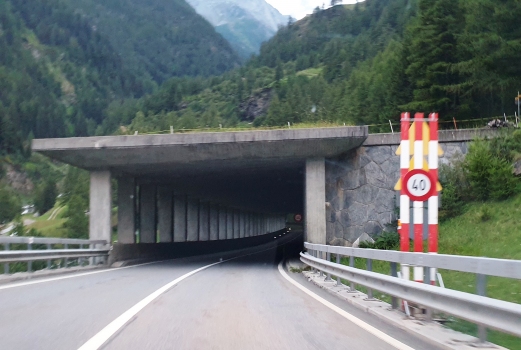 Wechselkehr Tunnel northern portal
