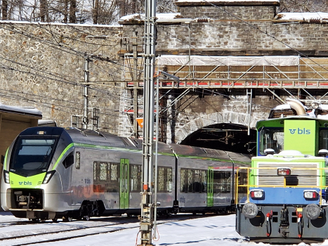 Lotschberg Tunnel southern portal