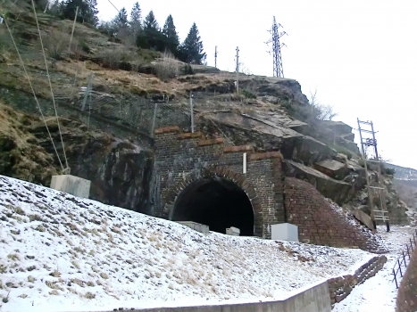 Dazio Tunnel western portal