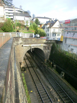 Gütsch Tunnel southern portal