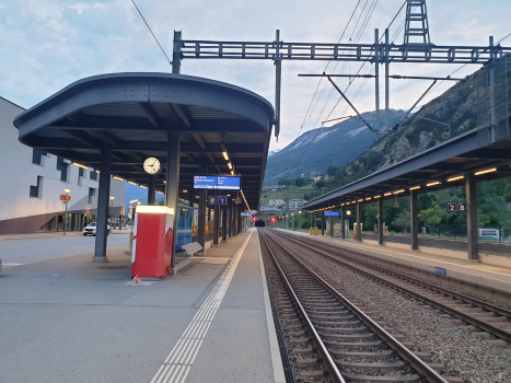 Bahnhof Leuk