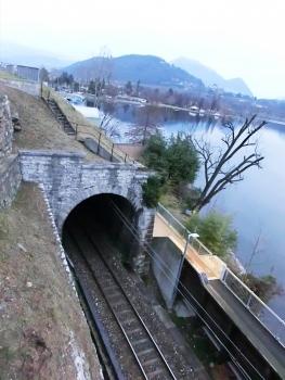 Vallone d'Agno Tunnel southern portal