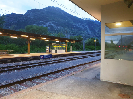 Gampel-Steg Station