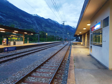 Gampel-Steg Station