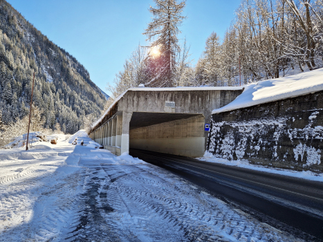 Tunnel du barrage de Ferden