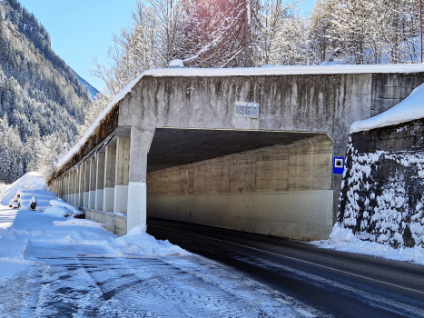 Tunnel du barrage de Ferden