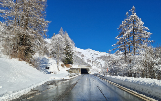 Tunnel du barrage de Ferden