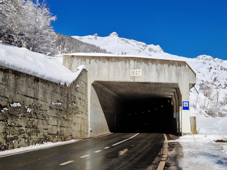 Tunnel du barrage de Ferden