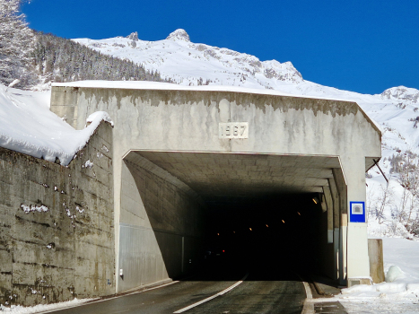 Tunnel du barrage de Ferden