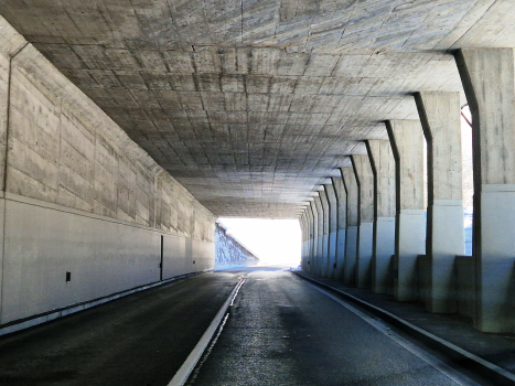 Tunnel du barrage de Ferden