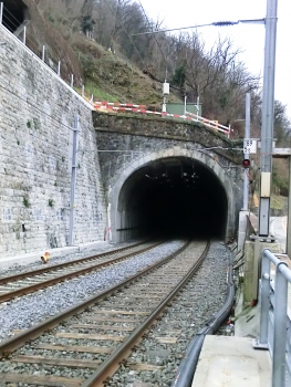Maroggia Tunnel northern portal
