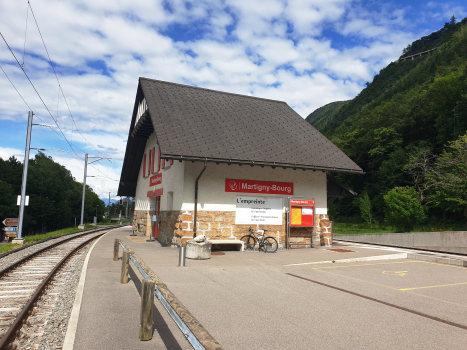 Martigny-Bourg Station