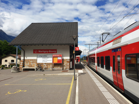 Gare de Martigny-Bourg