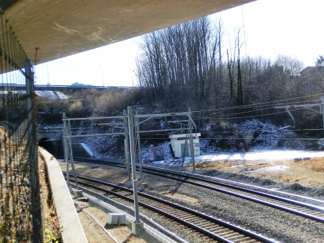 Massagno Tunnel northern portal