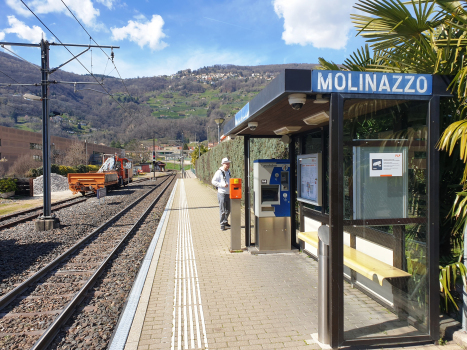 Bahnhof Bioggio Molinazzo