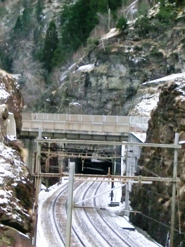 Monte Piottino Tunnel northern portal