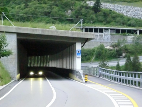 Heuegg Tunnel northern portal