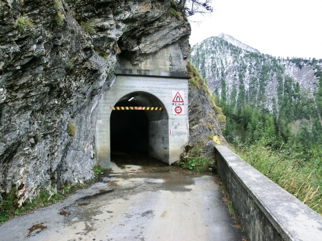 Passo Muazz Tunnel northern portal