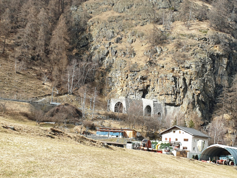 Sasslatsch II (on the left) and Sasslatsch I Tunnels