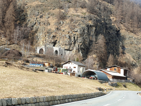 Sasslatsch II (on the left) and Sasslatsch I Tunnels