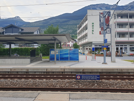 Bahnhof Salgesch
