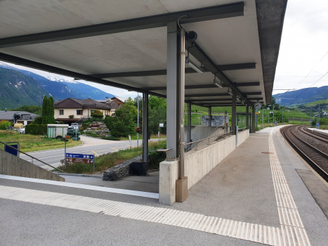 Bahnhof Salgesch