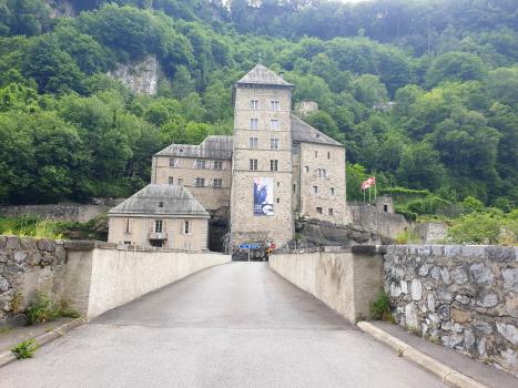 Saint-Maurice Castle and Pont sur le Rhone