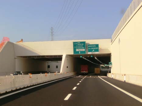 Copreno Tunnel southern portals