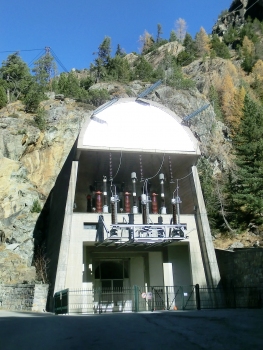 Campo Moro Power Plant access tunnel portal