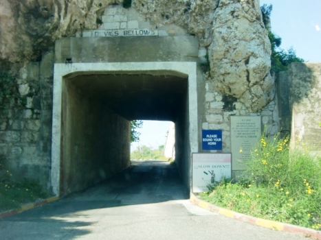 Devil's Bellows Tunnel northern portal