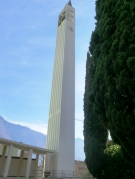 Madonna degli Alpini Church, belfry