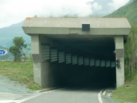 Gran San Bernardo Nord Tunnel access from Gran San Bernardo Pass