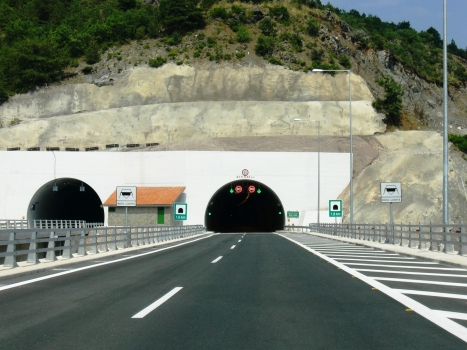 Syrtos Tunnel southern portals
