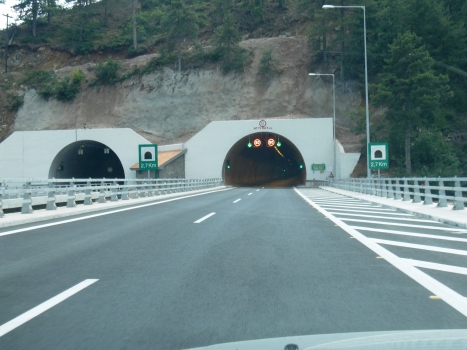 Panagia Tunnel northeastern portals