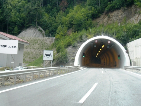 Metsovo Tunnel eastern portal
