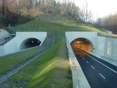 Morazzone Tunnel eastern portals