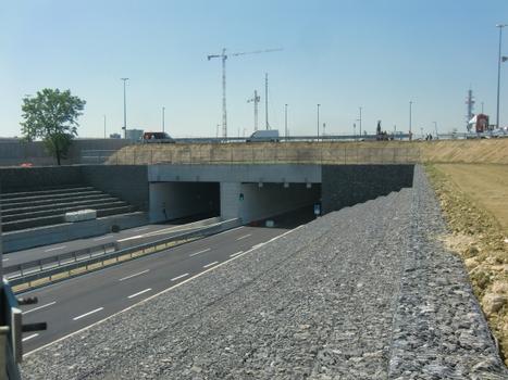 Cascina Merlata Tunnel eastern portals