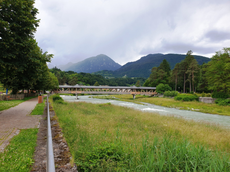 Gedeckte Brücke von Ponte Arche