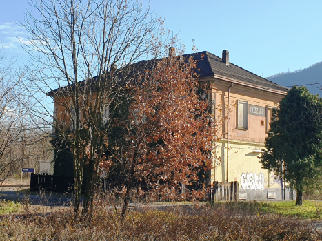 Cuzzago Station on Novara-Domodossola Line