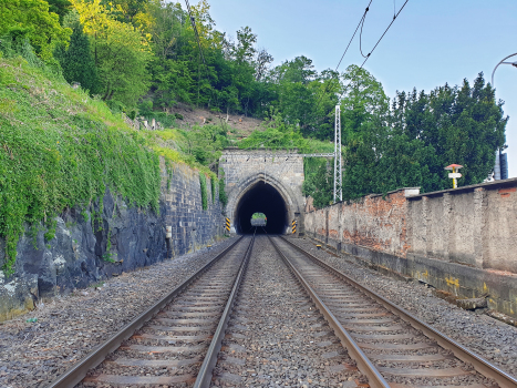 Červená skála Tunnel southern portal
