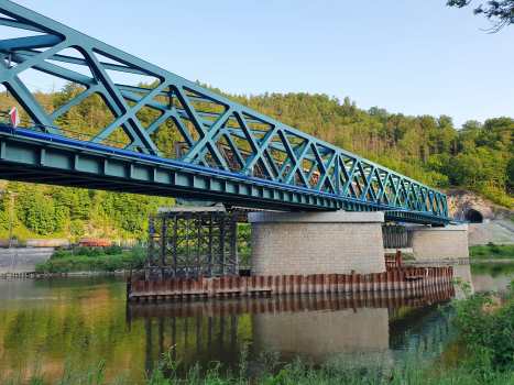 Eisenbahnbrücke Děčín-Horní Žleb