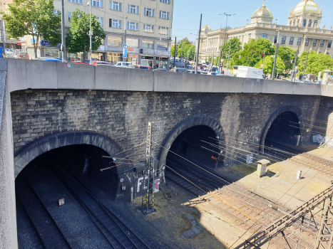 Vinohradský III Tunnel northern portal