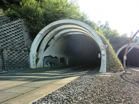Vítkov Tunnel eastern portal