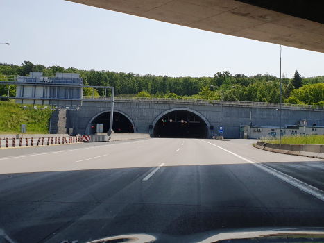 Cholupice Tunnel western portals