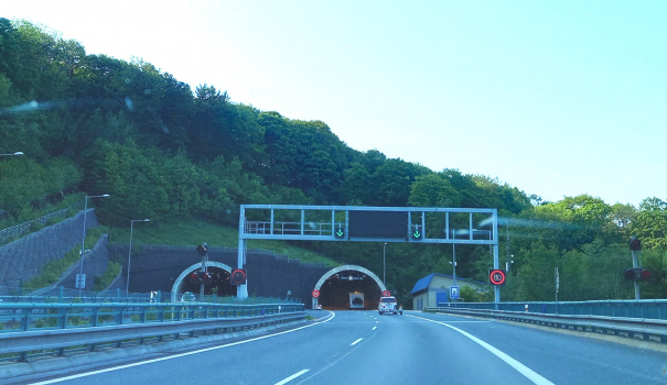 Libouchec Tunnel southern portals