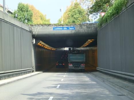 Landshuter Allee Tunnel southern portal