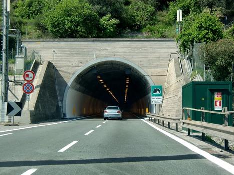 Del Monte tunnel eastern portal, westbound direction