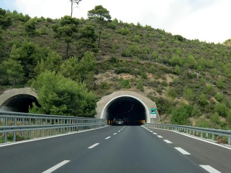 Marino Tunnel western portals